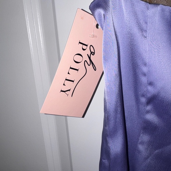 NWT Oh Polly Cadenza Lavender Lace Dress - Picture 6 of 7